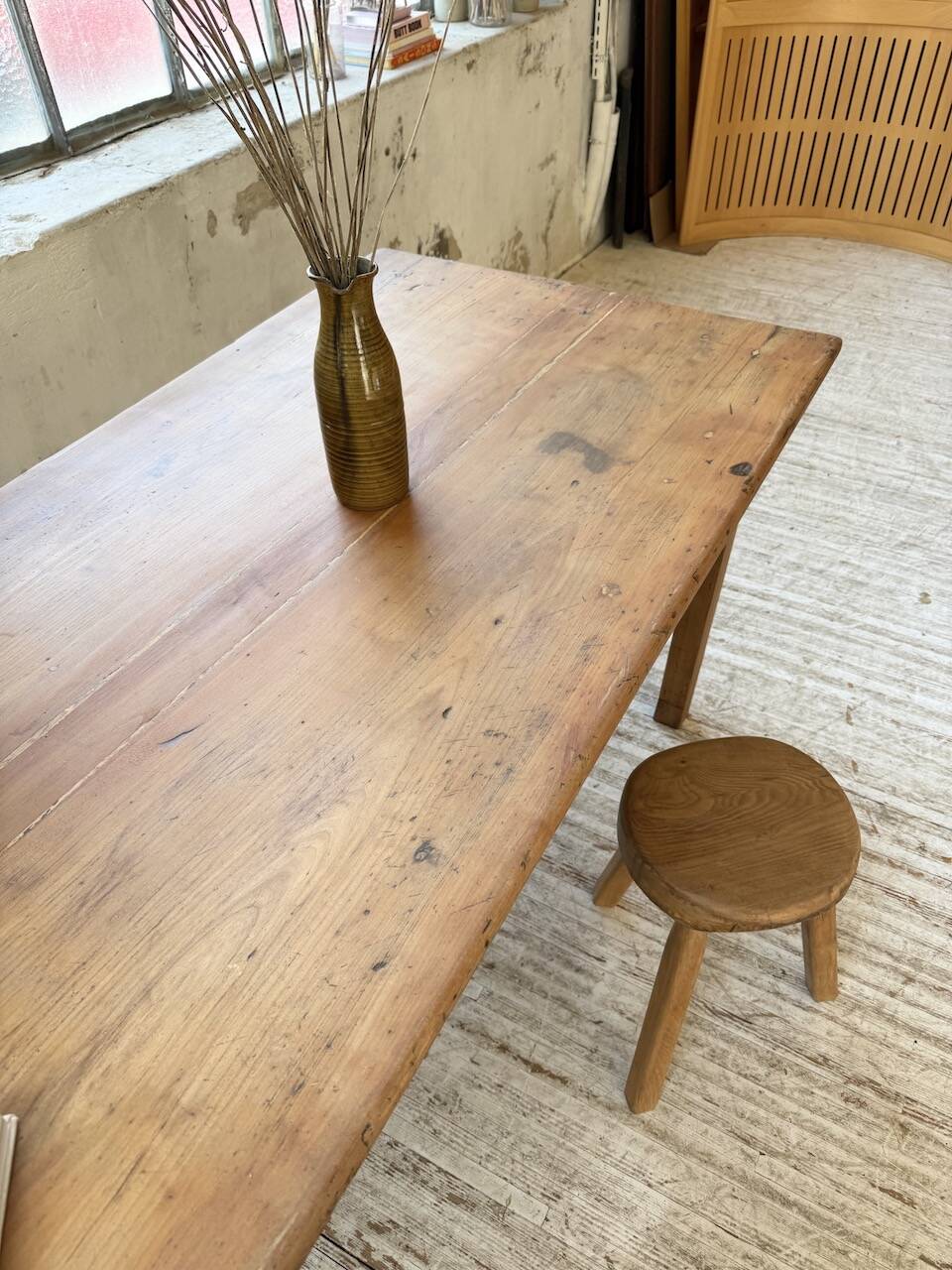 Cherry farmhouse table 1m8