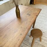 Table de ferme en cerisier