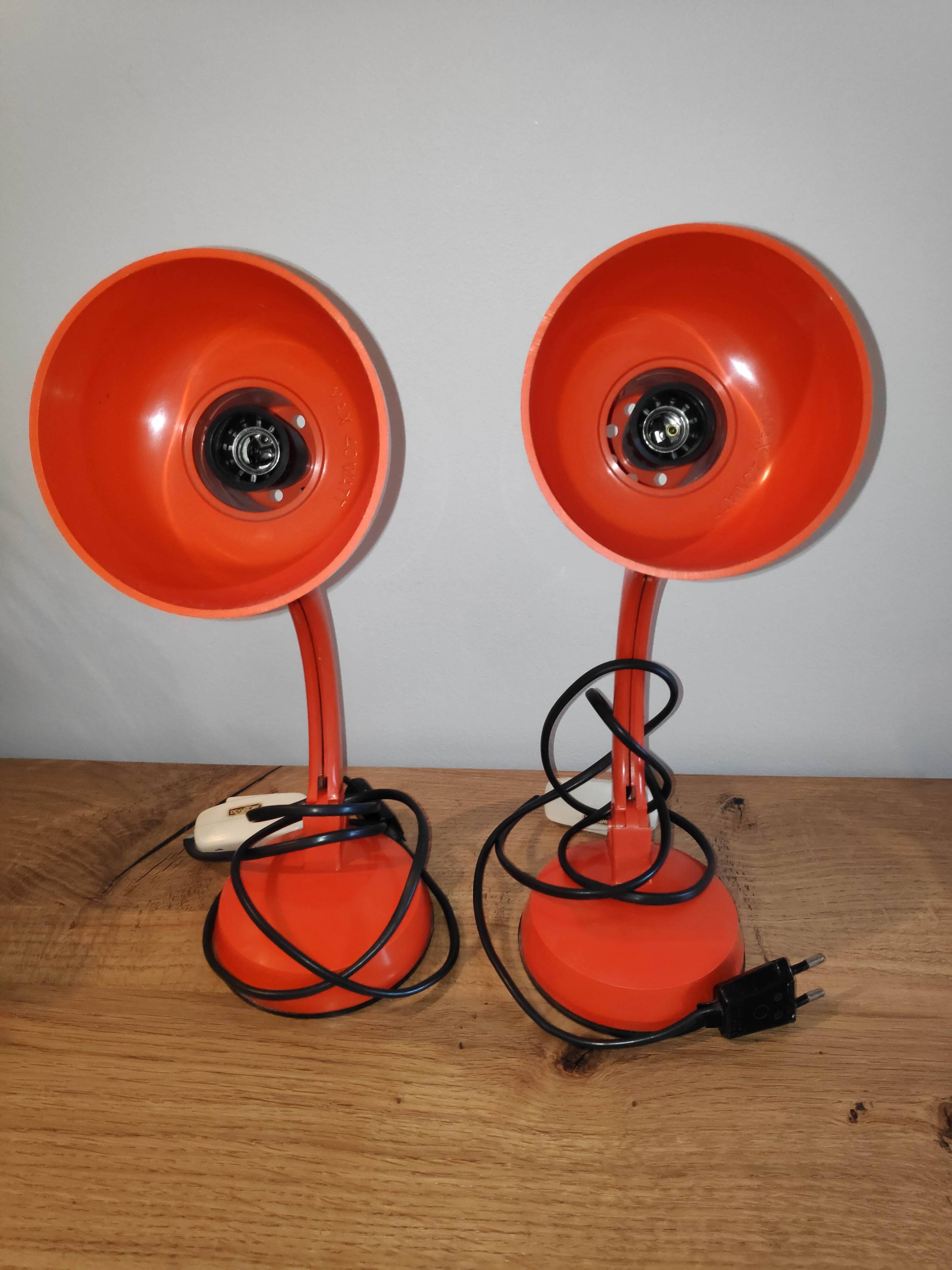 Paire de lampes de bureau, années 70