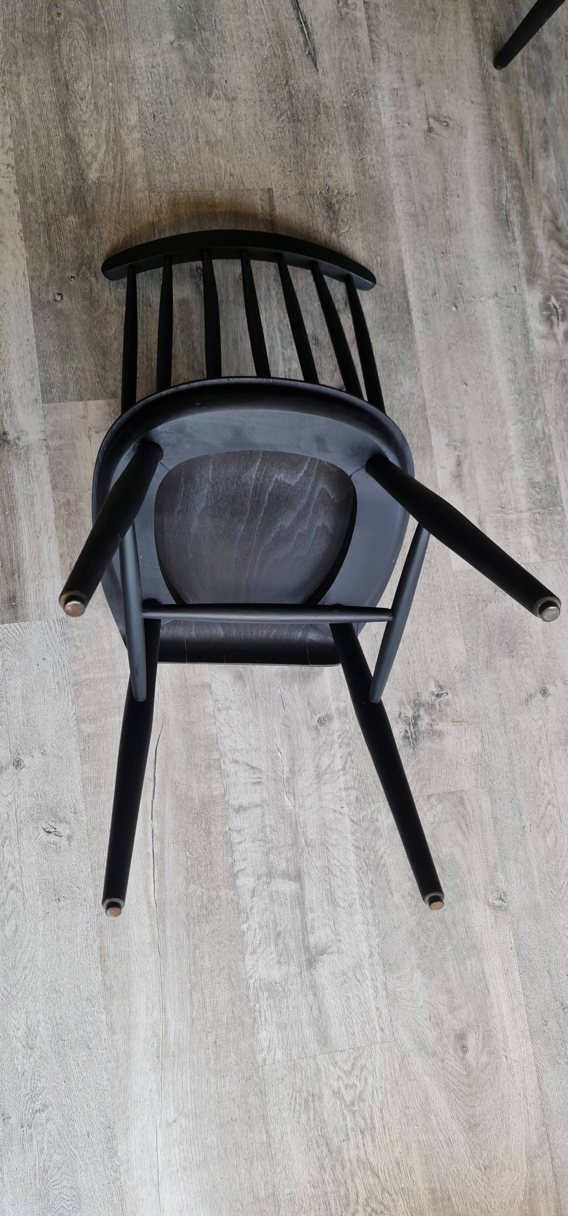 Series of six chairs Fanett by Ilmari Tapiovaara 1960