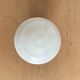 Applique plafonnier rond en verre opaline blanc 1950 1960 vintage LAMP-7272