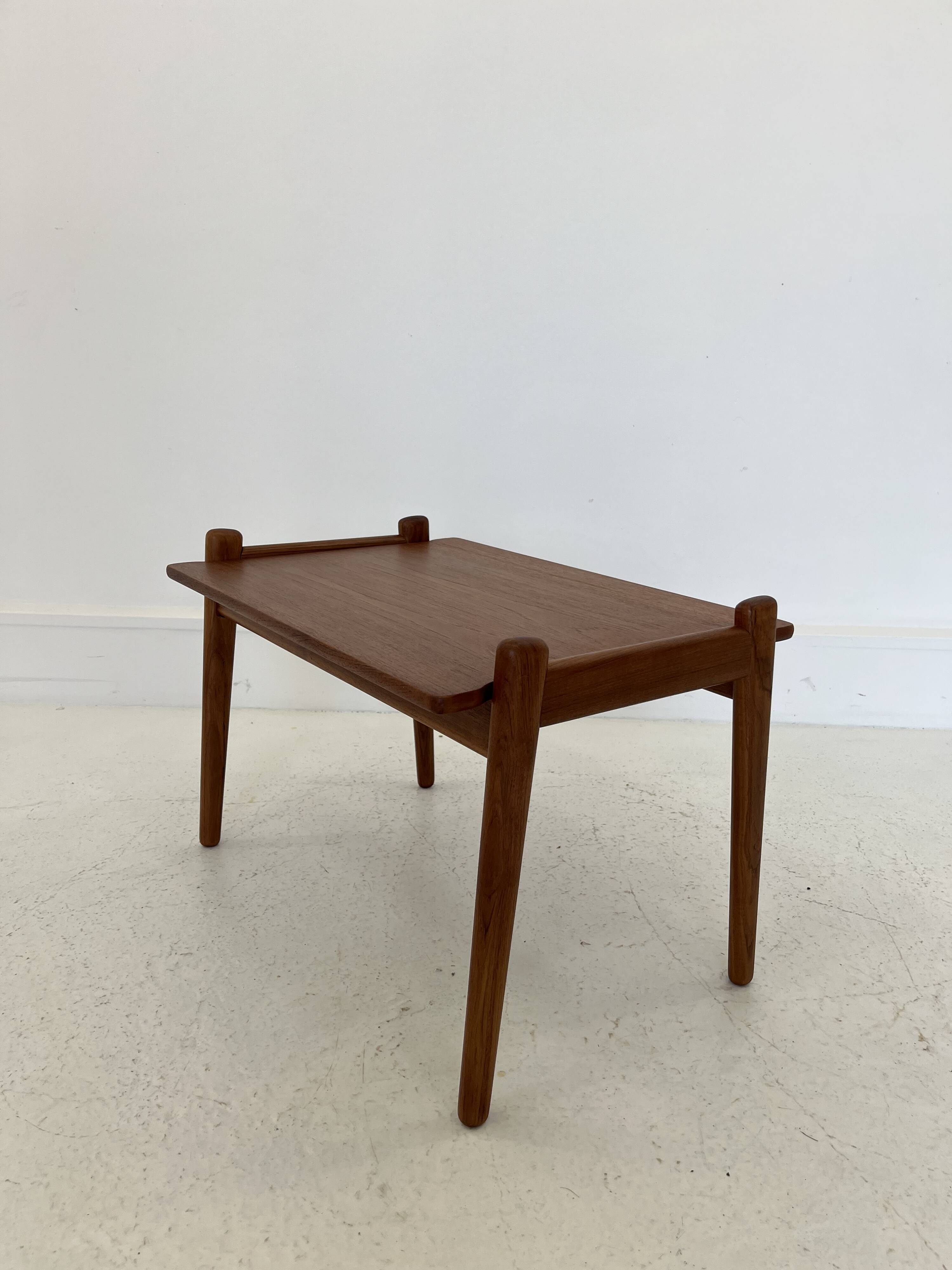 Mid-Century Teak Side Table by Fredrik A. Kayser for Vatne, Norway, 1960s