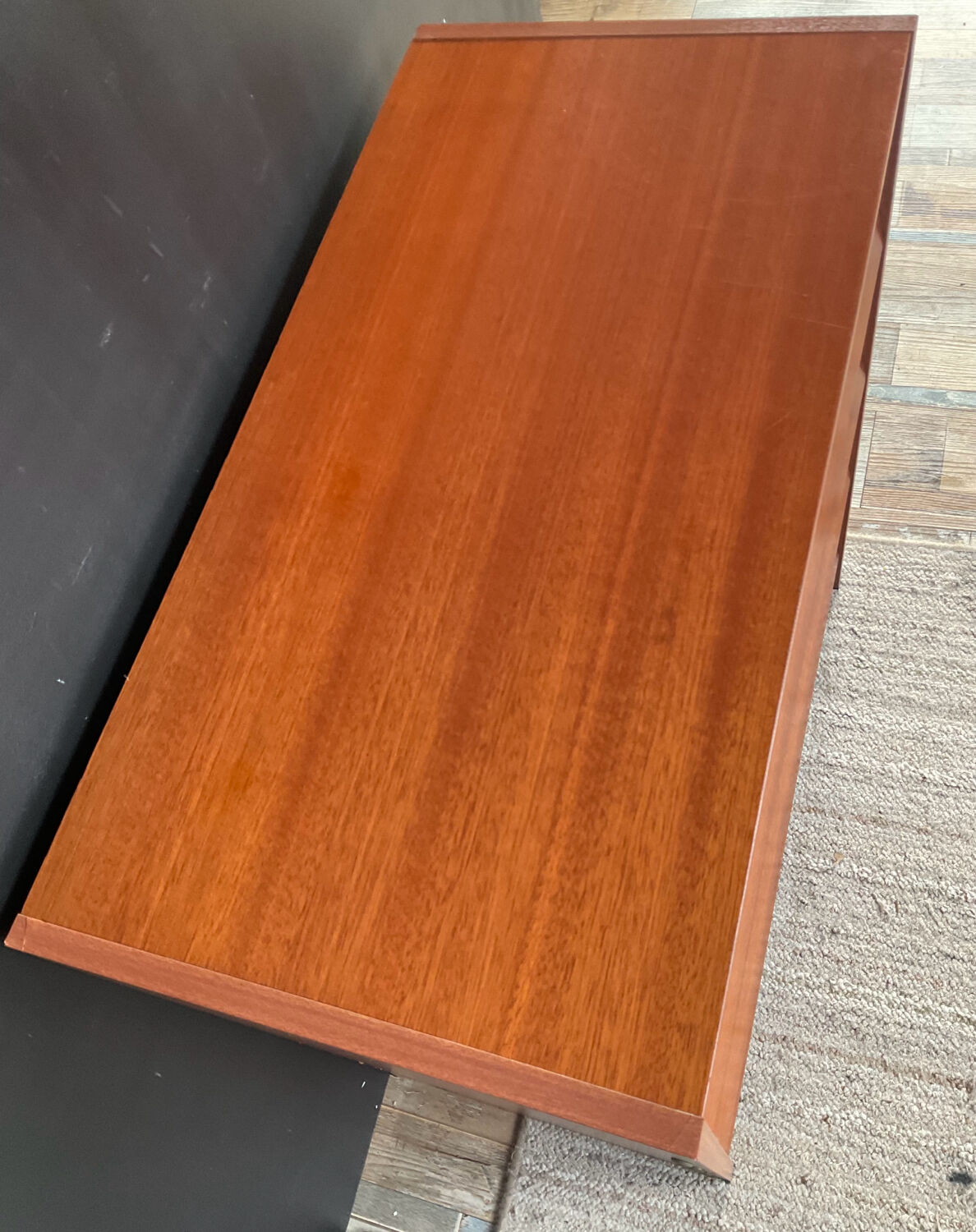 Vintage 1970s shoe cabinet