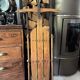 Vintage wooden American sled