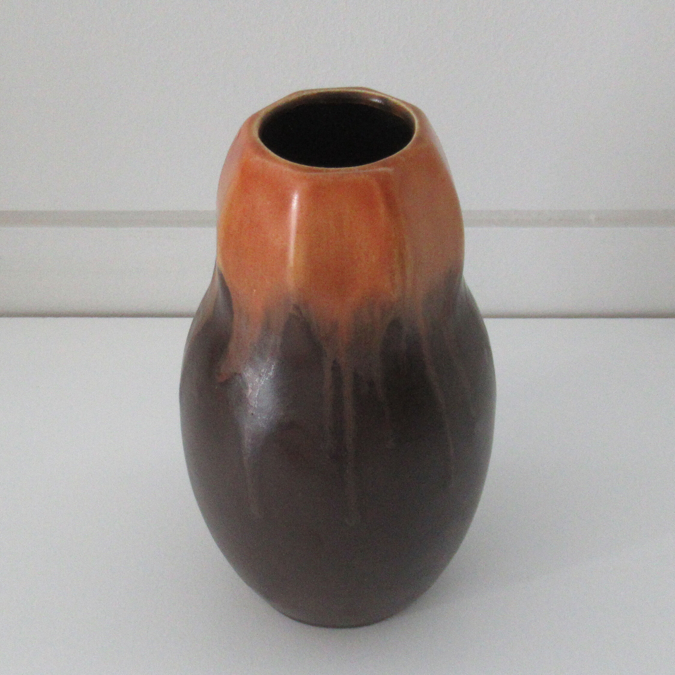 Art Deco vase - Thulin earthenware - Belgium, 1930s