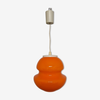 Orange opaline suspension from the 60s/70s