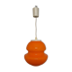 Orange opaline suspension from the 60s/70s