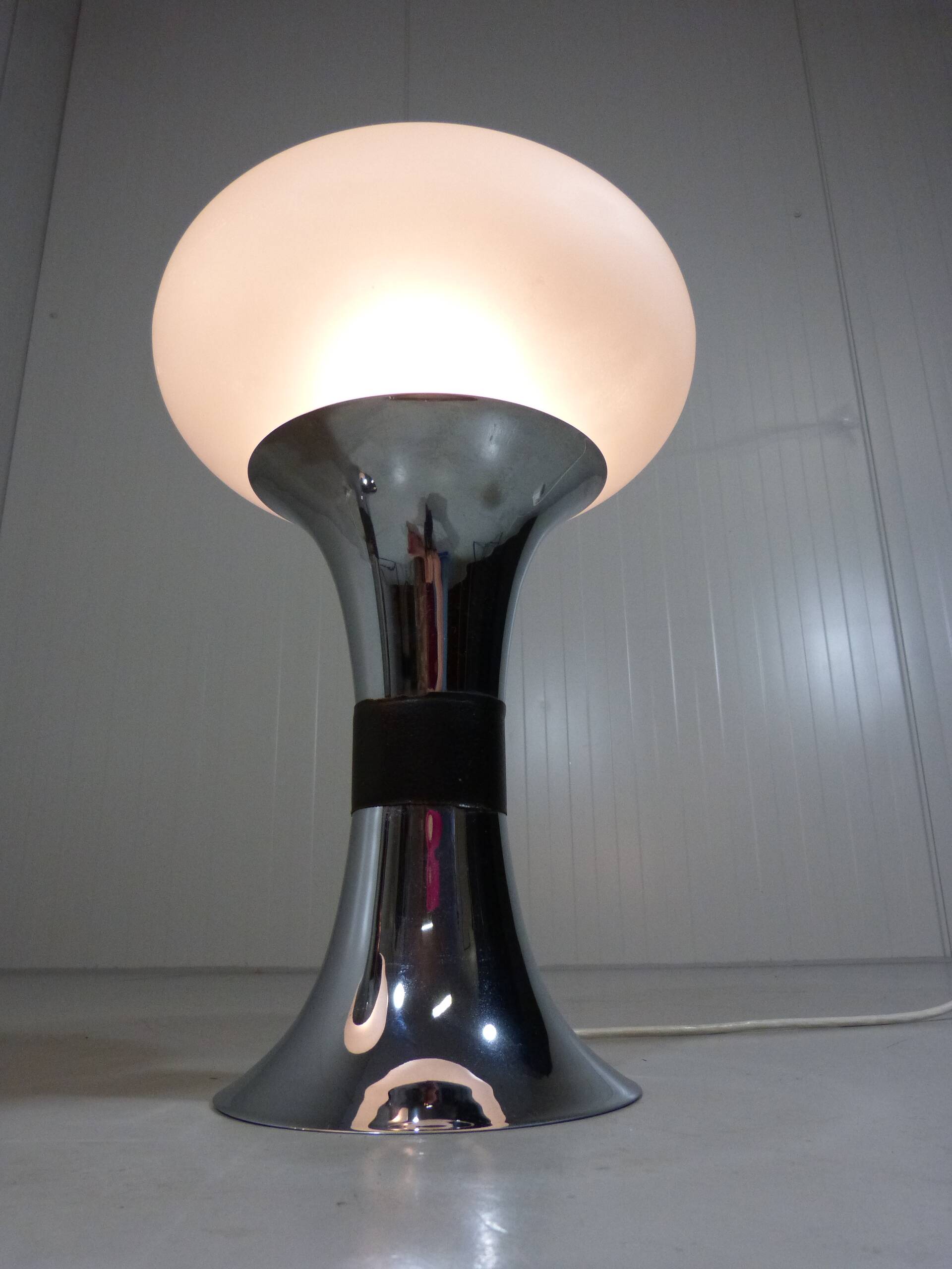 Set of 2 large Space Age table lamps 1960's