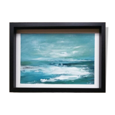 Prélude hivernal, tableau art abstrait, original signé avec son certificat
