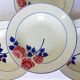 4 vintage deep plates from the HBCM factory 220633