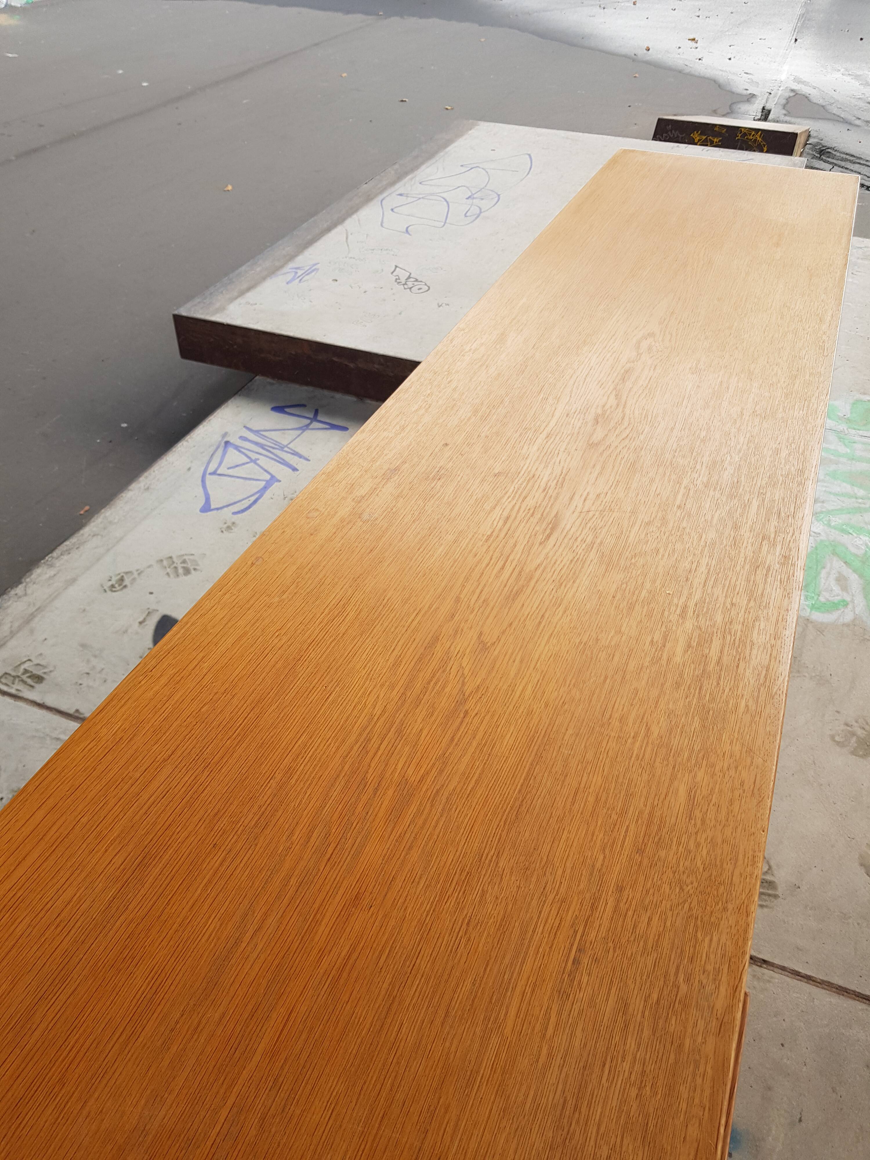 Danish highboard in oak by Kurt Ostervig for KP Möbler