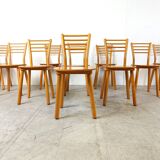 Chaises de salle à manger vintage scandinaves, 1970