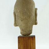 Buddha Head In Cooked Earth, Early 20th Century