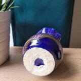 Enameled porcelain vase