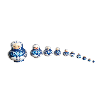 10 Russian Matrioschkas dolls