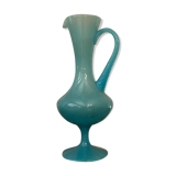 Pichet opaline bleu
