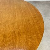Vintage 50s tripod coffee table with compass base, Italian design