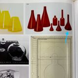 Red Vase from the Industrial Series by A.D. Copier for Glasfabriek Leerdam, 1960s | Largest Version