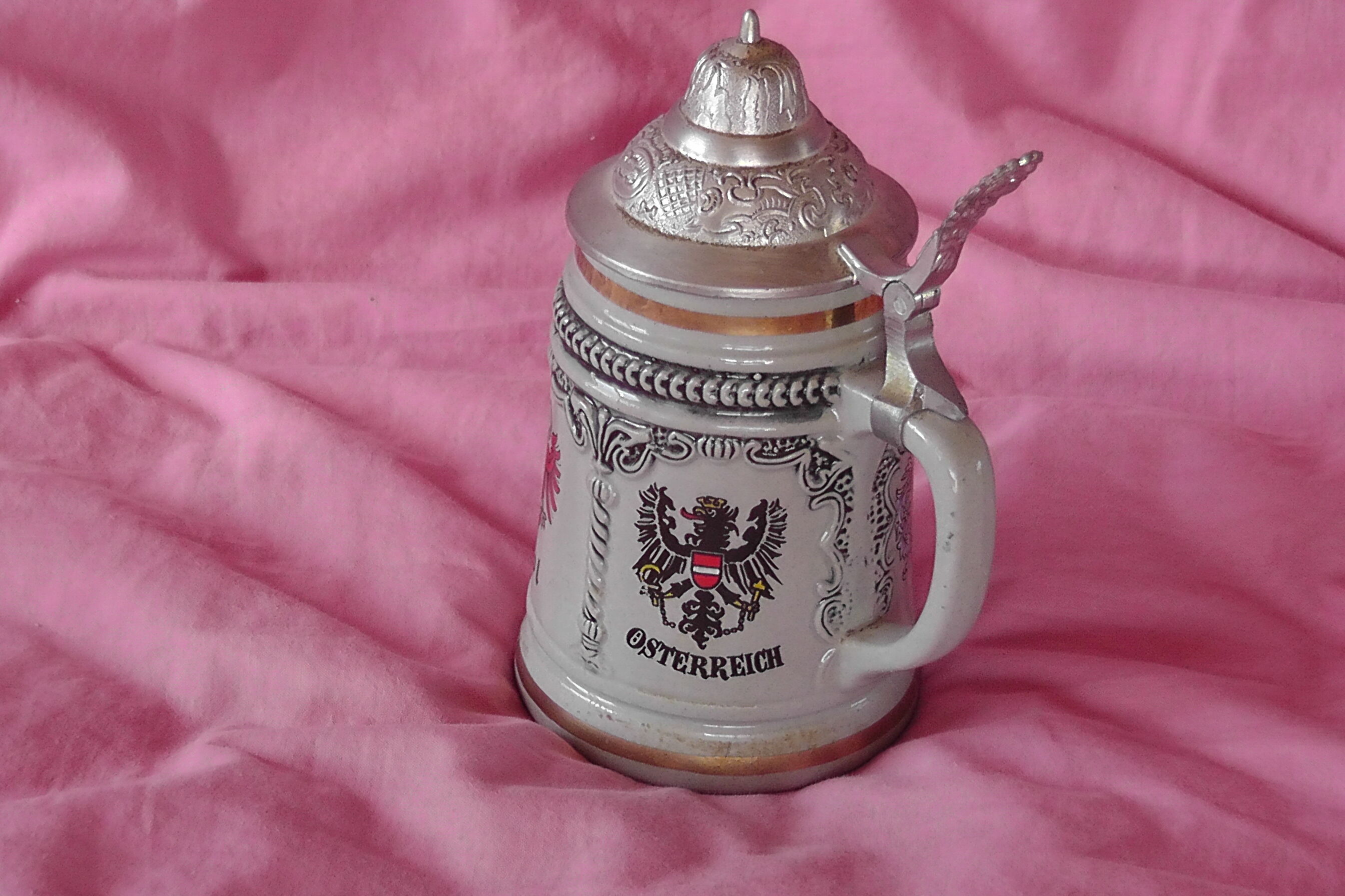 Austrian german beer mug