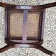 Cross-footed cane stool