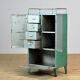 Industrial iron cabinet with 4 drawers, 1960s