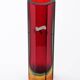 Murano block vase by Flavio Poli model 8-sided red green blue yellow