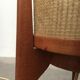 Mid-century tripod rocket floor lamp in teak, 1960s.