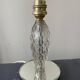 Old glass and mirror table lamp from the 1930s