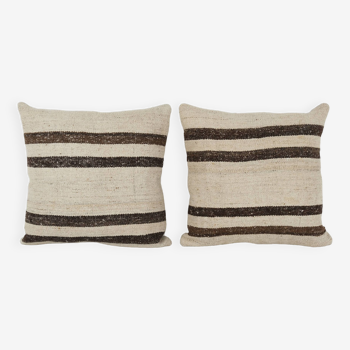 Suite de 2 housses de coussin