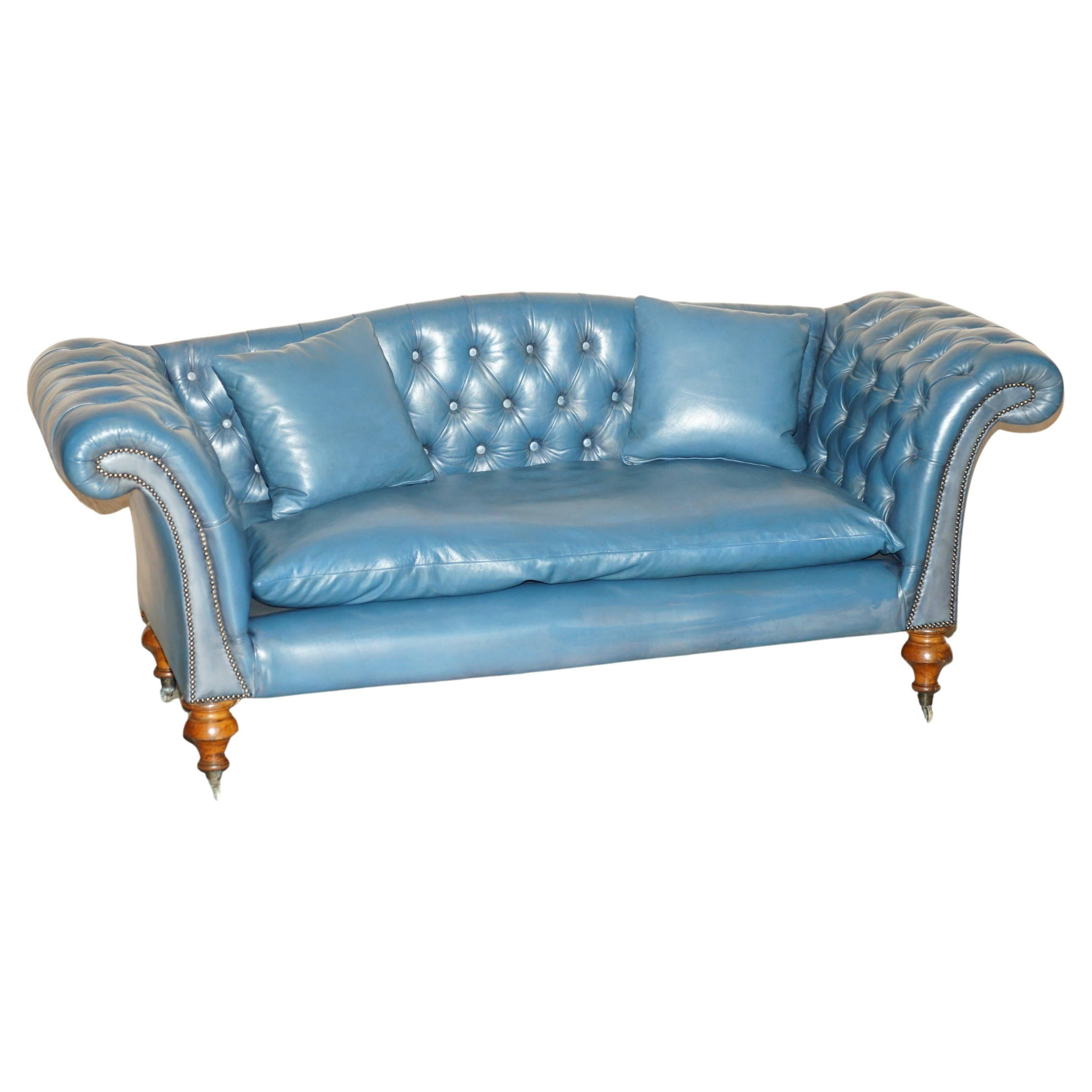 Canapé Chesterfield Regency William IV restauré circa 1830