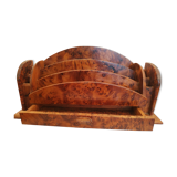 Porte-courrier en bois