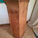 Antique curved corner cabinet