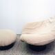 Armchair with pouf 'Rodica' design Mario Brunu for Comfort 1970s