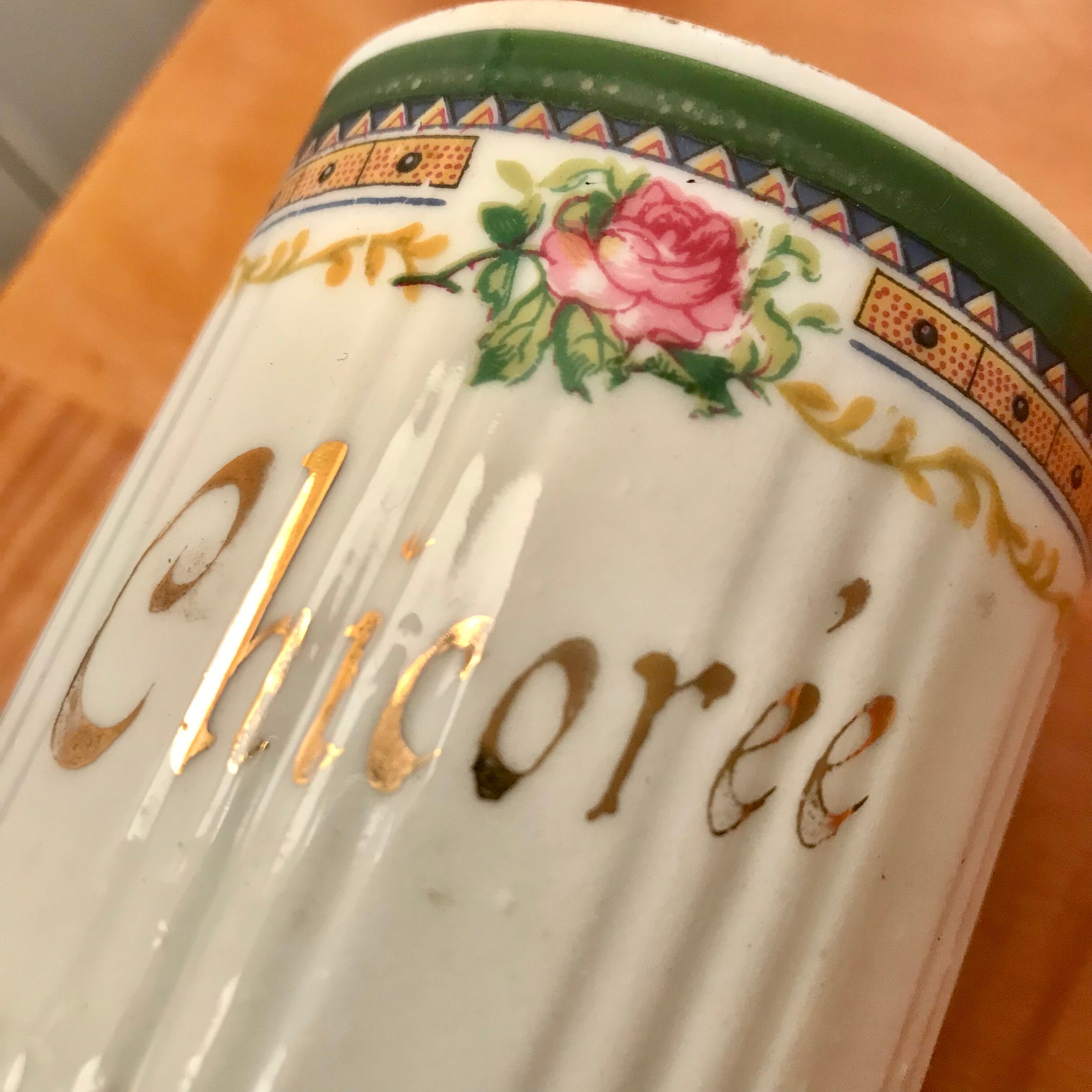 Old chicory pot
