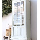 Glass-glazed Parisian wardrobe