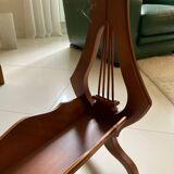 Lyre base side table
