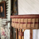 Rattan saddle
