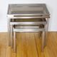 Lot 3 pull out tables by Maison Jansen by Guy Lefèvre 1970