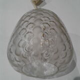 Hanging lamp bubble glass pineapple