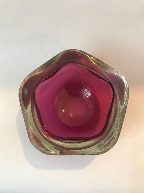 Cendrier sommerso par Flavio Poli, Murano