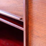 Buffet italien moderne des années 1950 Frattini pour Bernini – Portes coulissantes en bois