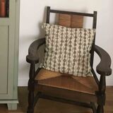 Modernist armchair in dark beech