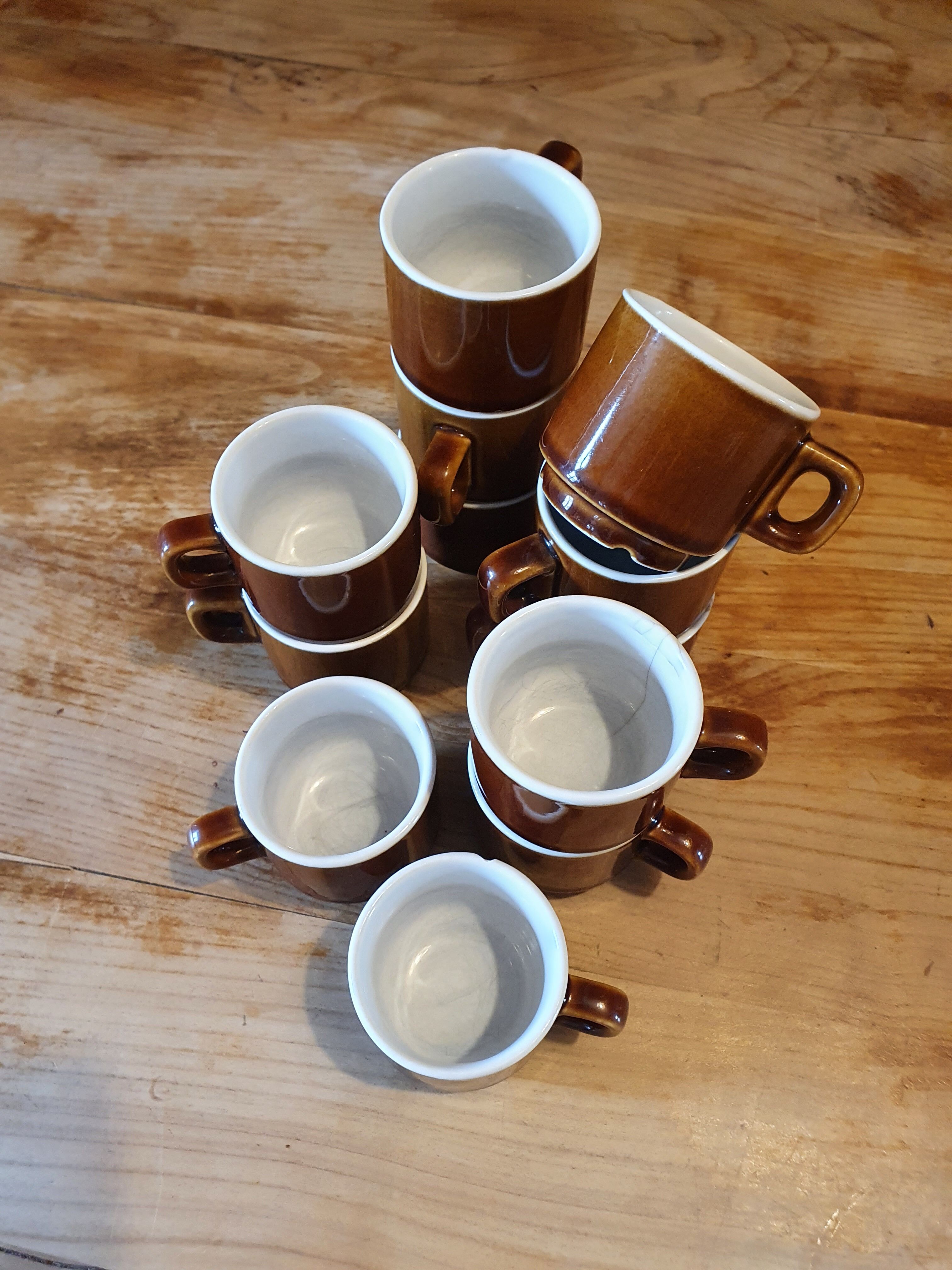 Bistro cups x12 60s
