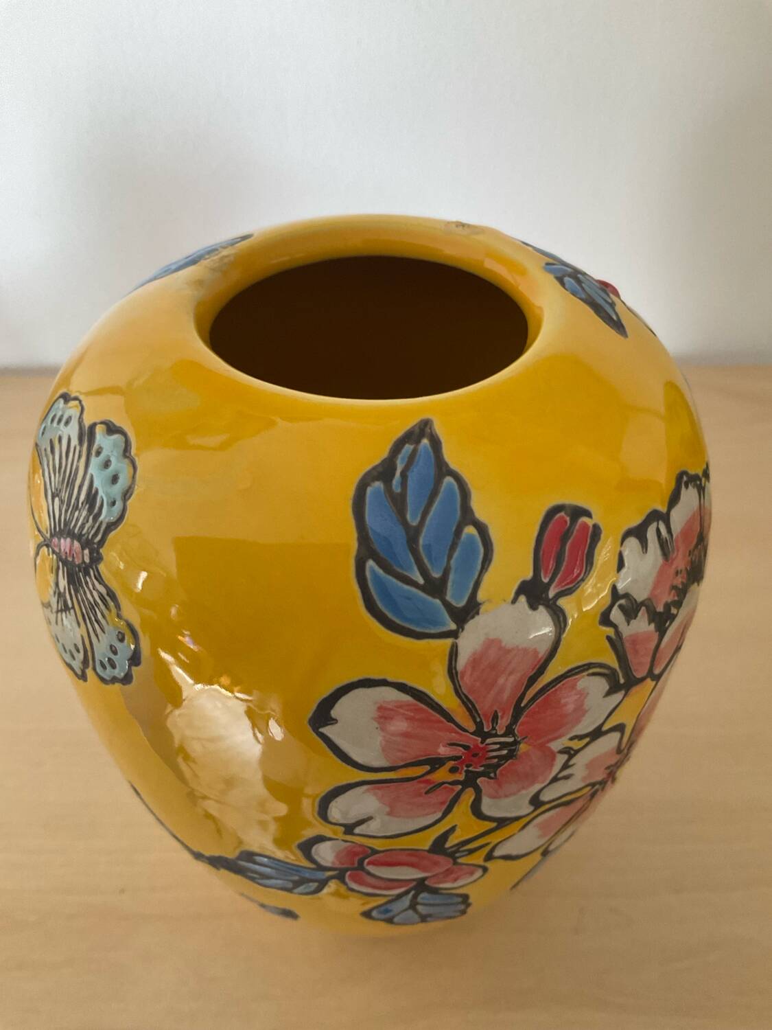 Duo de vases vintage en céramique