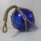 Blue Glass Ball Float for Water Garden