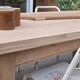 Renovated farmhouse table with extensions