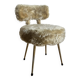 Pelfran chairperson in cream moumoute