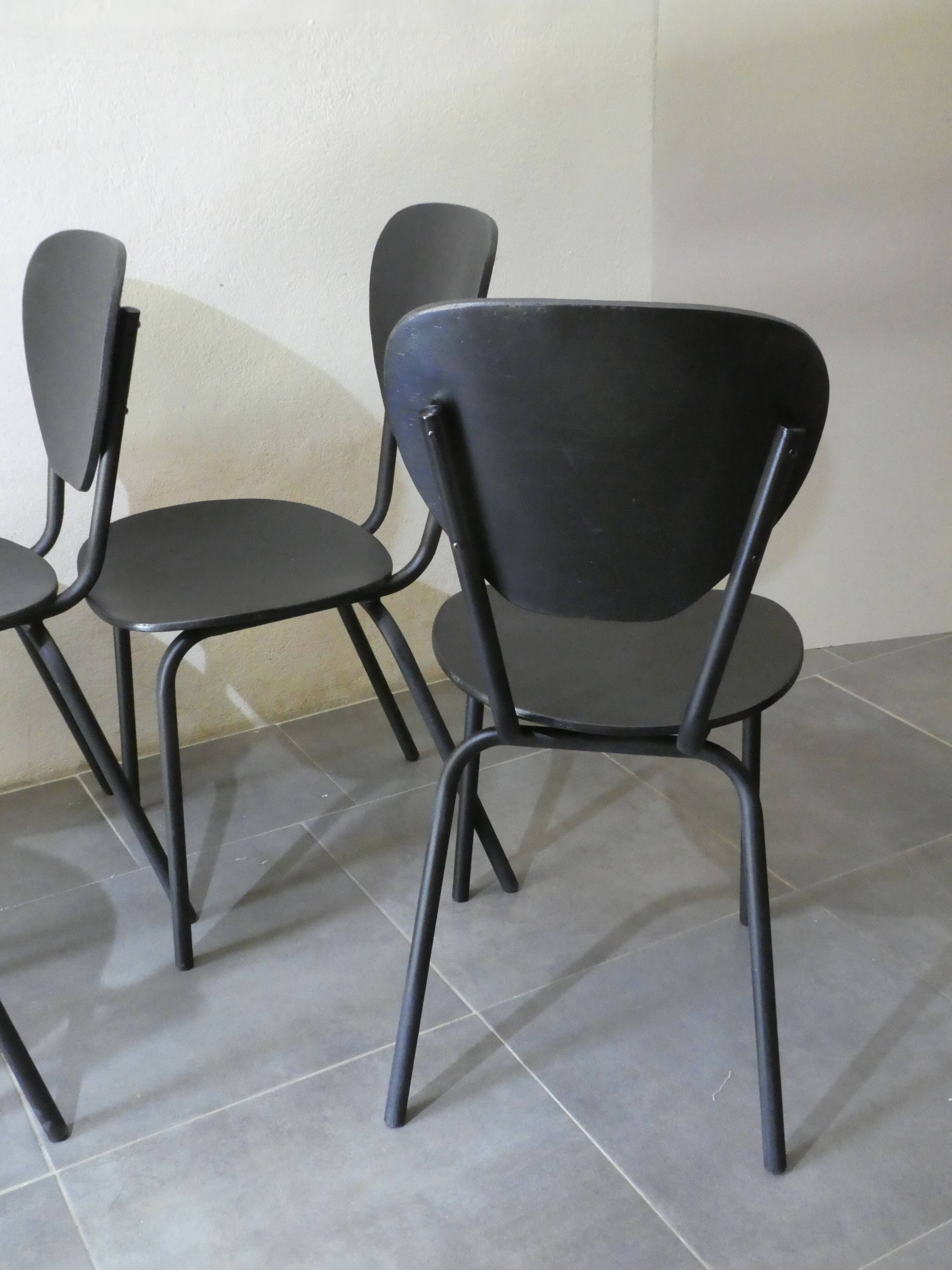 4 vintage chairs