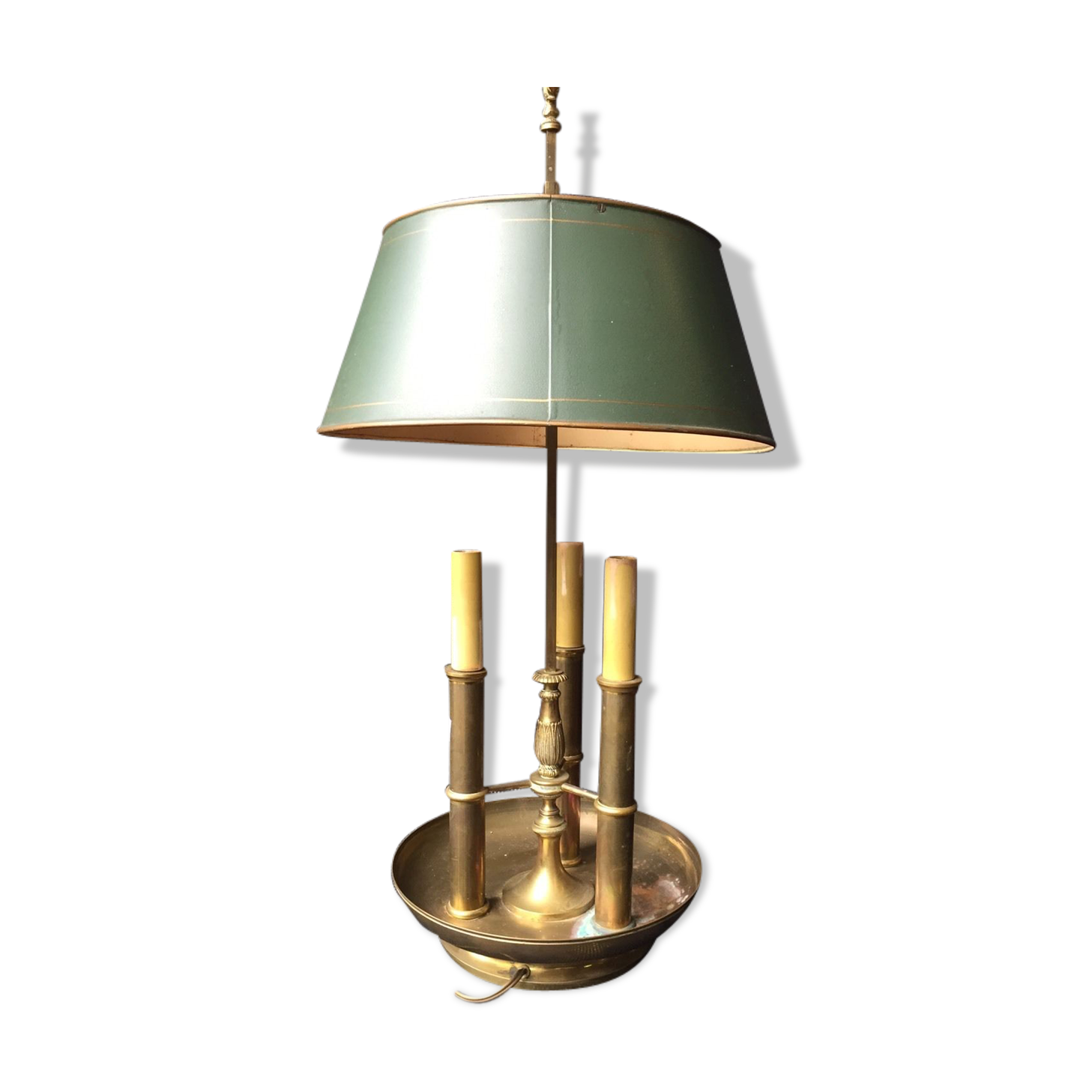 Lamp bouillotte bronze XXth