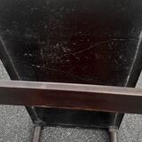 Table basse plateau carreau pierre nature pieds acier art deco
